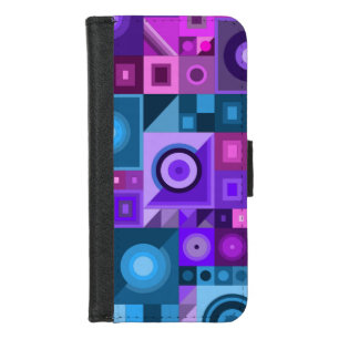 CREATIVE COLOUR PLAYING ART FOR GIFT iPhone 8/7 WALLET CASE