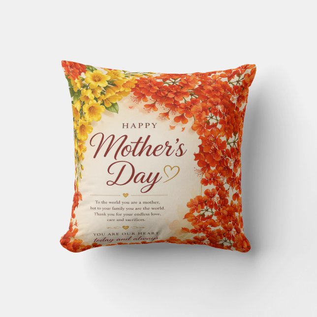 CREATIVE COLOUR PLAYING ART FOR GIFT  THROW PILLOW (Front)