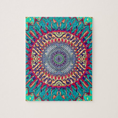 Creative Concentric Abstract Jigsaw Puzzle