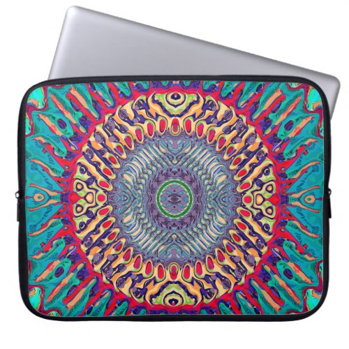 Creative Concentric Abstract Laptop Sleeve