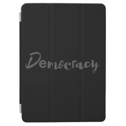 Creative, cool, modern, playful design Democracy iPad Air Cover