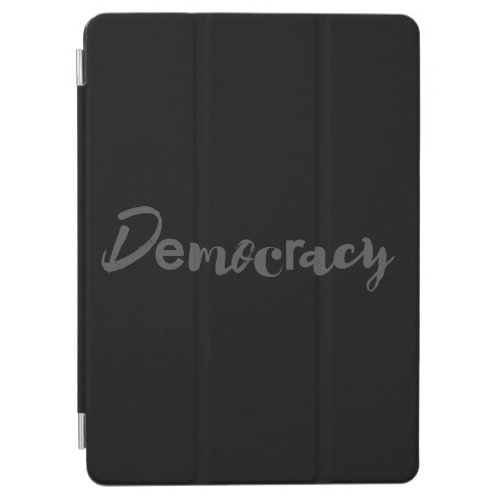Creative cool modern playful design Democracy iPad Air Cover