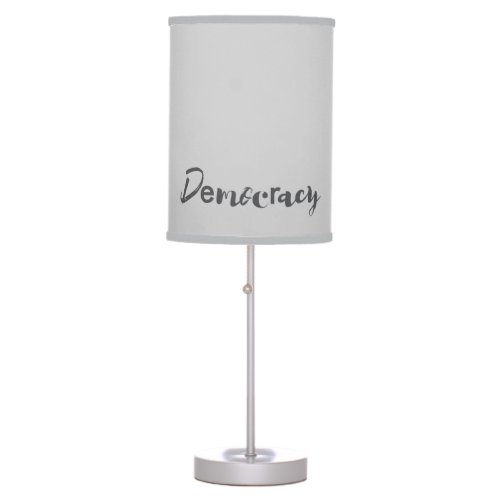 Creative cool modern playful design Democracy Table Lamp