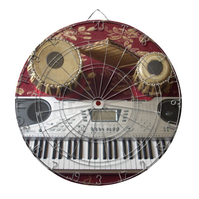 Creative Corner: Musical Tapestry Dart Board (Front)