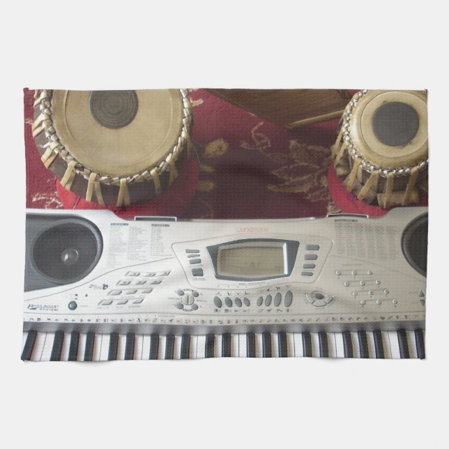 Creative Corner: Musical Tapestry Towel (Horizontal)