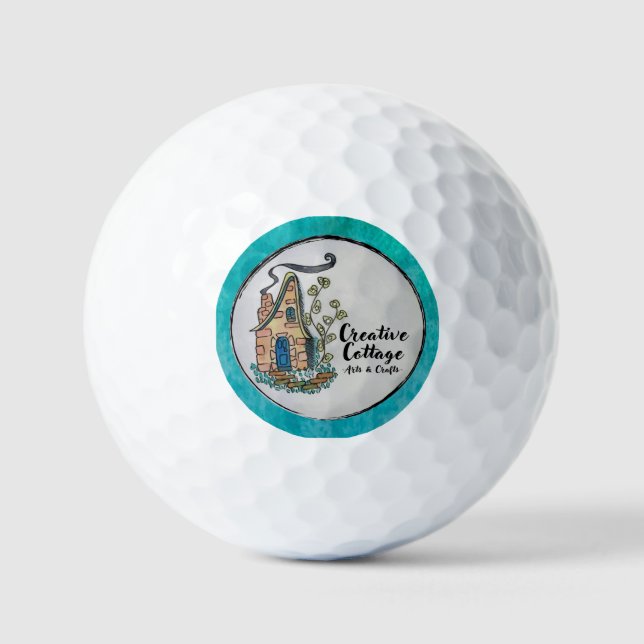Creative Cottage golf balls (Front)