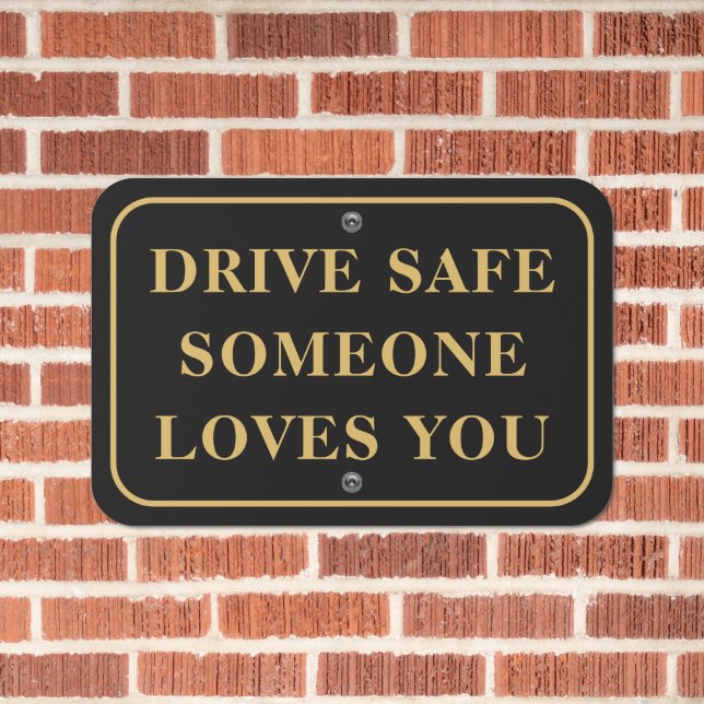 Creative Custom Quote Decorative Metal Sign (In Situ(Brick))