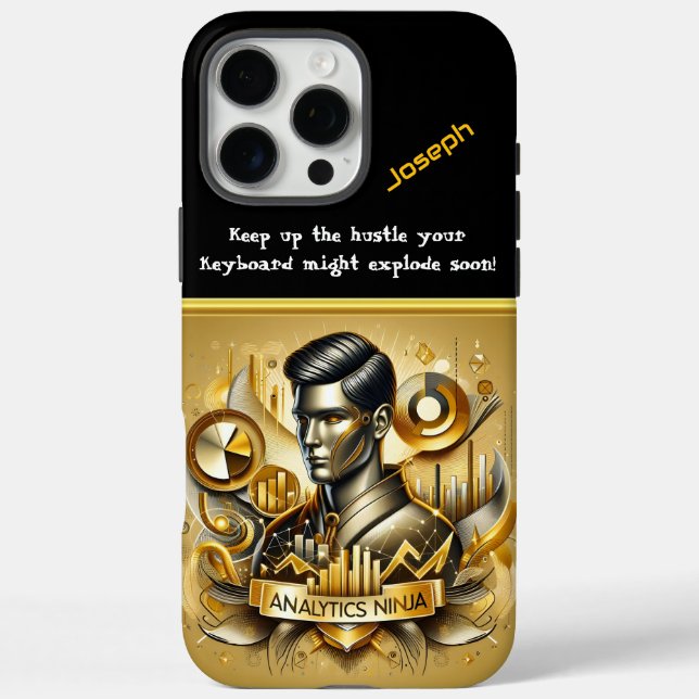 Creative Data Scientist Showcasing Skills Case-Mate iPhone Case (Back)