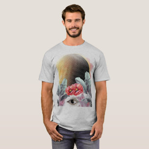 Creative Design Men's T-Shirt "The Solar Eclipse" 