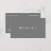 Creative Design Modern Premium Silk Professional Business Card (Front/Back)