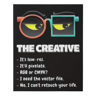 Creative Designer – Funny Office Cat Canvas Print