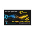 Creative Electric Circuit Lightning Electrician