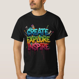 Creative Explorer Inspirational T-Shirt