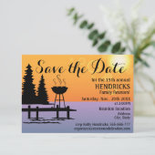 Creative Family Reunion design Save The Date (Standing Front)