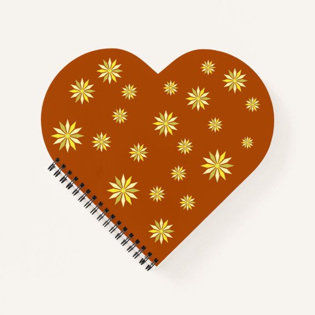CREATIVE FLOWER ART GIFT NOTEBOOK (Front)