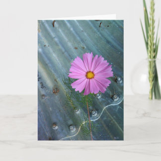 Creative Flower Greeting Card