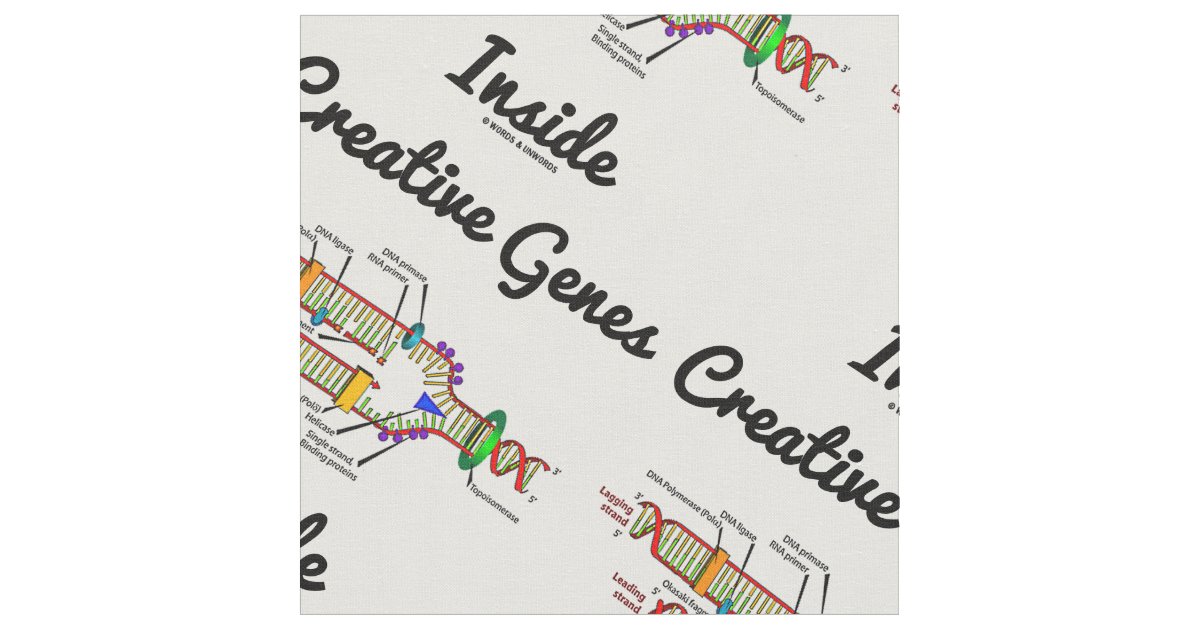 Dna replication to write a bumper sticker