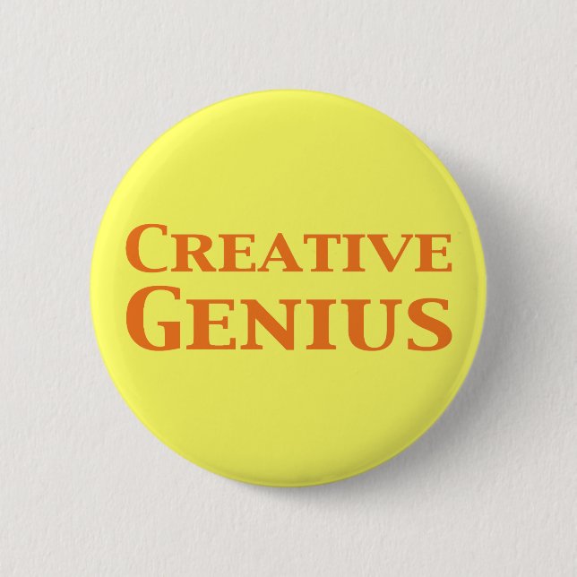 Creative Genius Gifts Button (Front)