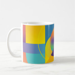Creative Geometric: Abstract Vintage Cover. Coffee Mug