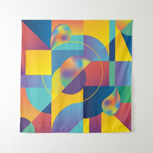 Creative Geometric Abstract Vintage Cover Tapestry