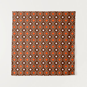 Creative Geometric, Modern Abstract Red. Tapestry