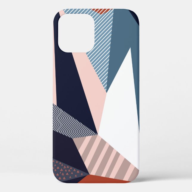 Creative geometric pattern with different shapes a Case-Mate iPhone case (Back)