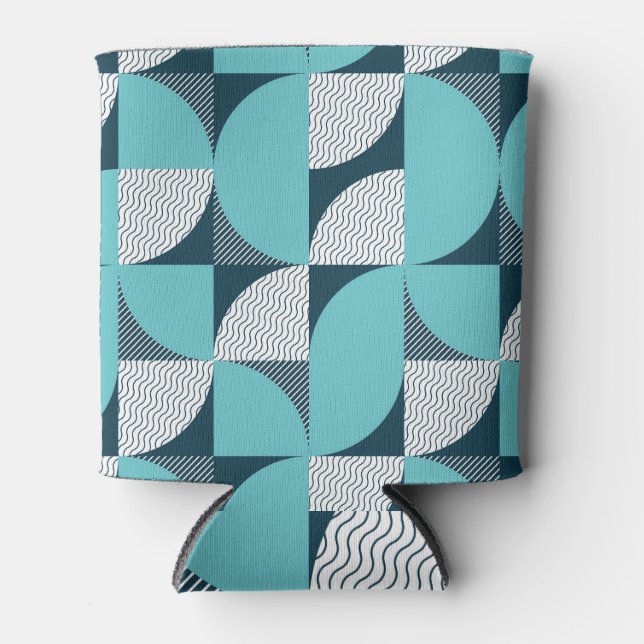 Creative geometric shape pattern can cooler (Front)