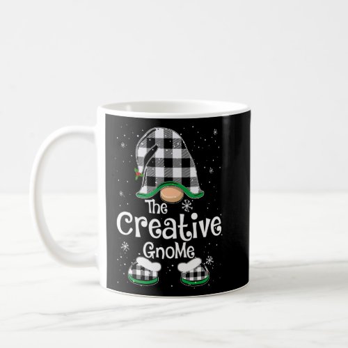 Creative Gnome Buffalo Plaid Matching Family Chris Coffee Mug