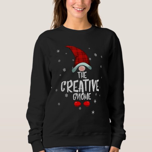 Creative Gnome Family Christmas Pajama Creative Gn Sweatshirt