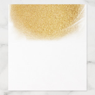 Creative Gold Modern Glamour Golden Elegant Plain Envelope Liner