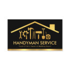Creative Gold Rooftop Handyman Tools Home Repairs