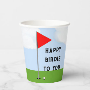 Creative Golf Birdie Paper Cups