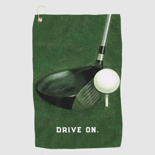 Creative Golf Gift Towel (Front)