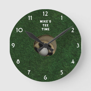 Creative Golf Round Clock