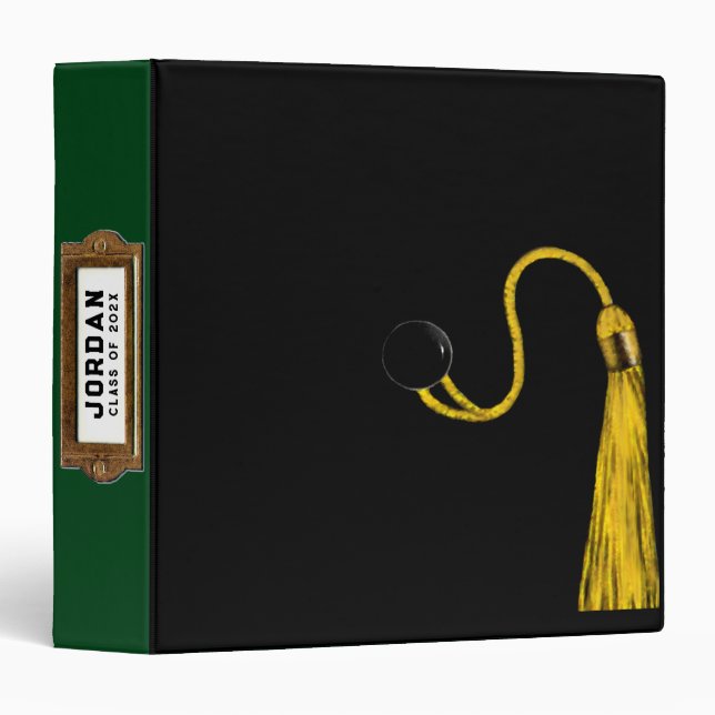 Creative Graduation 2026 3 Ring Binder (Front/Spine)