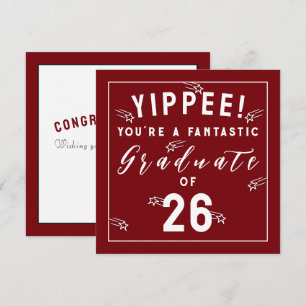 Creative Graduation 2026 Card