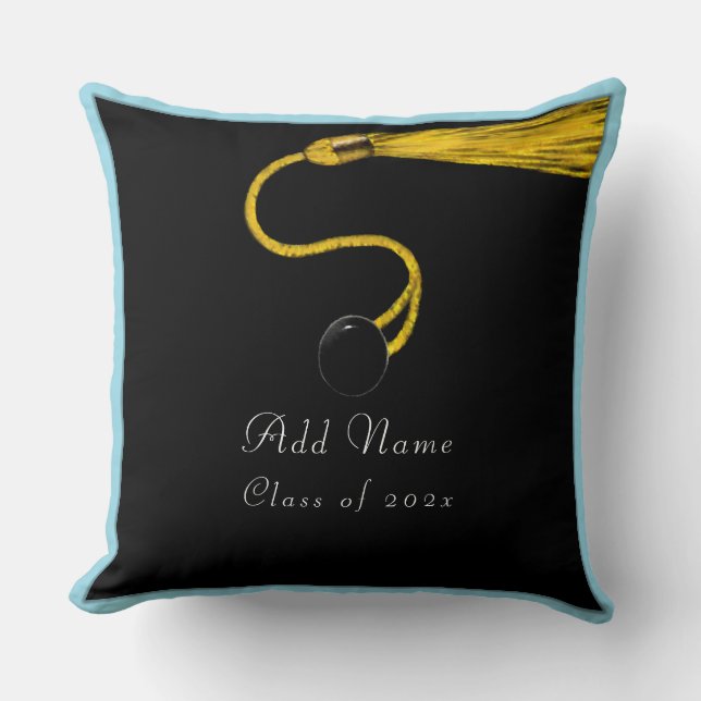 Creative Graduation Keepsake Gift Throw Pillow (Front)