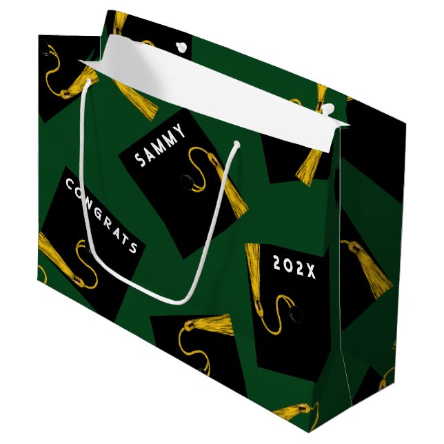 Creative Graduation Large Gift Bag (Front Angled)