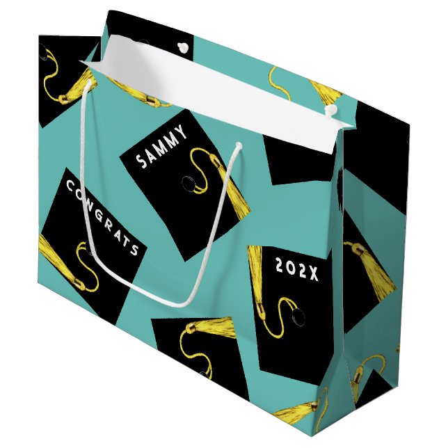 Creative Graduation Large Gift Bag (Front Angled)