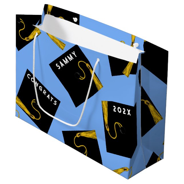 Creative Graduation Large Gift Bag (Front Angled)