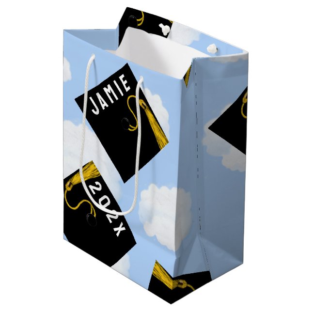 Creative Graduation Medium Gift Bag (Front Angled)