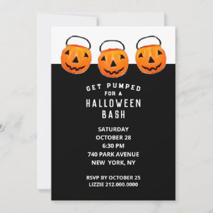 Creative Halloween Party Invitation