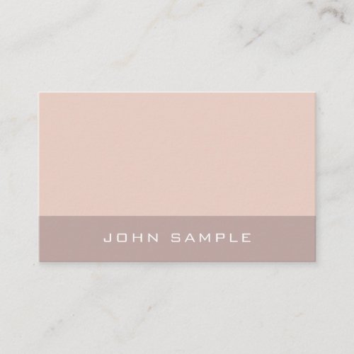 Creative Harmonic Colors Professional Simple Plain Business Card