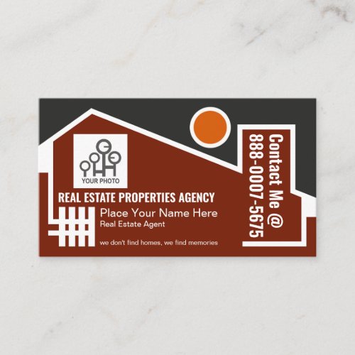 Creative Home Building Frame Realty Business Card