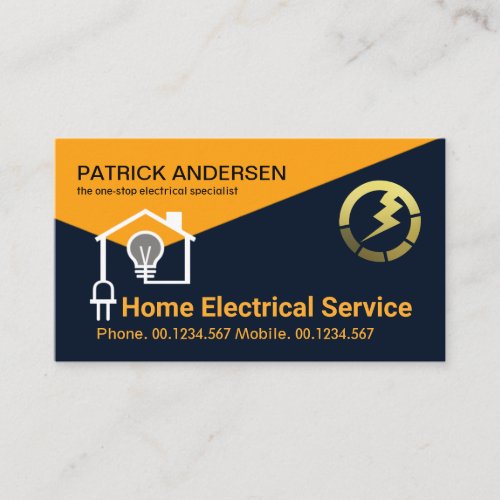 Creative Home Electrical Wiring System ZazzleMade Business Card