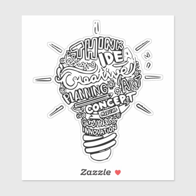 Creative ideas sticker (Sheet)