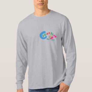 Creative in Progress Colorful Artistic Quote T-Shirt