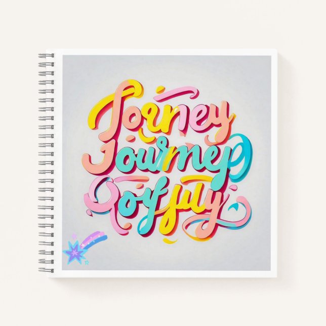 "Creative Joyful Design" Notebook (Front)