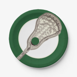 Creative Lacrosse Party Paper Plates