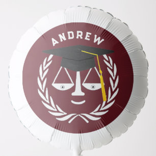 Creative Law School Graduation Balloon